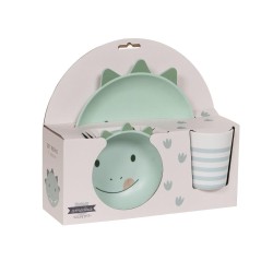 coffret dejeuner 3 pieces dino