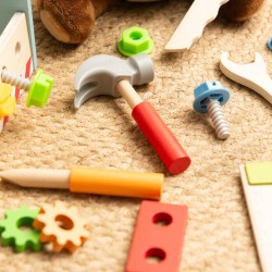 boite à outils en bois