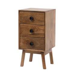 chevet 3 tiroirs authentique