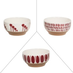 Coupelle Mikonos rouge 12...