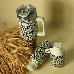 Bouteille isotherme Léopard 35cl