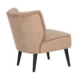 Fauteuil cocktail beige