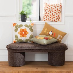 Bout de lit Cala marron