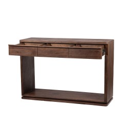 Console 3 tiroirs Noyé