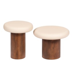 Set de 2  bouts de canapé...