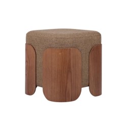 Tabouret Aubepine marron