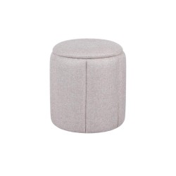 Tabouret Olivia taupe