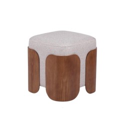 Tabouret Aubepine taupe