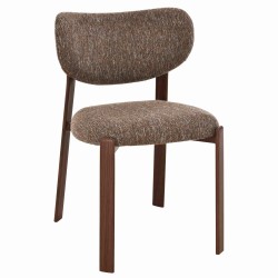 Chaise Dino noyer (lot de 2)