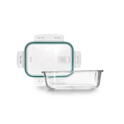 Boîte en verre rectangle Airvent 650 ml