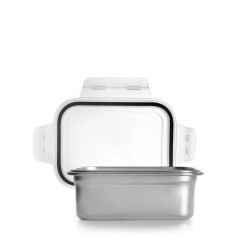 Boîte en inox rectangle Keepklinn 800 ml