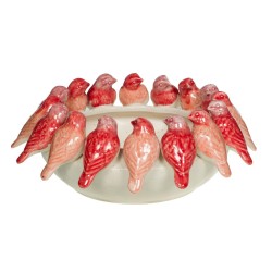 Coupe Oiseaux émaillées