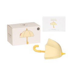 Veilleuse murale Parapluie magnétique jaune rechargeable
