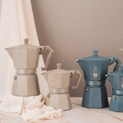 MOKA EXCLUS INDUC 3 CUPS GRIS