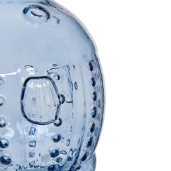 Vase Poisson  bleu H24 cm