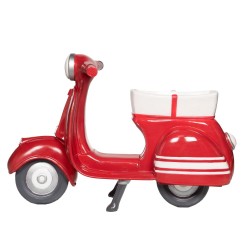Scooter porte plante rouge
