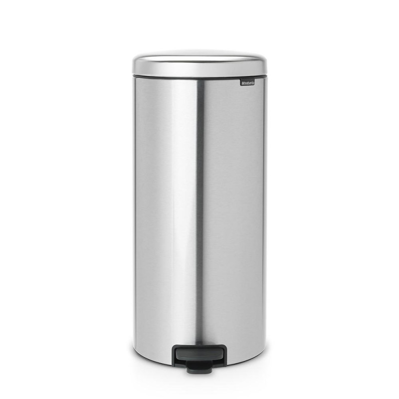 SIMPLEHUMAN - Poubelle étroite à pédale 45L Blanc