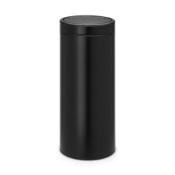 Touch bin New 30 l noir mat...
