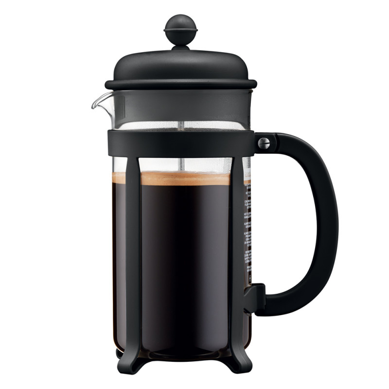 BODUM - Cafetière à piston 8 tasses bodum java noire