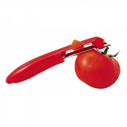 Epluche tomate oscillant rouge