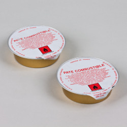 Pate combustible 2 barquettes 256610