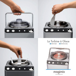 Turbine à glace gelato expert