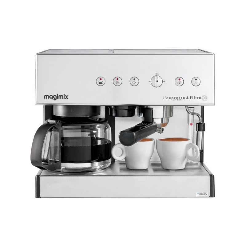 MAGIMIX - Expresso filtre Automatic chrome