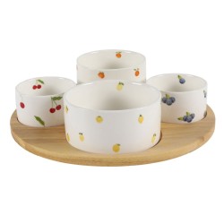 Service apéritif 4 pièces Bellanova