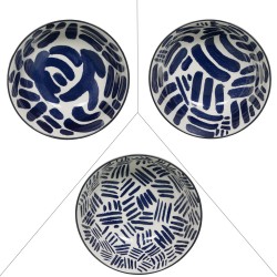 Poke Bowl Milos 21x8 cm (lot de 3)