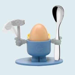 Coquetier Les minions avec cuillère
