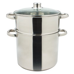 Couscoussier inox 24 cm 9...