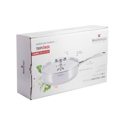 Sauteuse avec couvercle Tripli Pro 24 cm