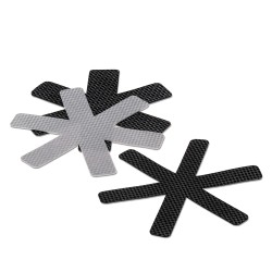 Lot de 3 feutrines pour poêles Amparo