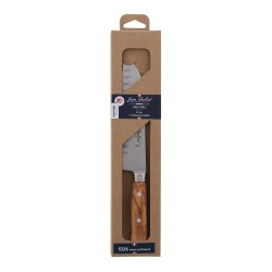 Couteau santoku en olivier 17 cm
