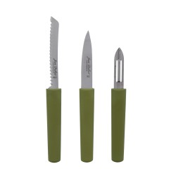 Set de 3 pièces en inox...