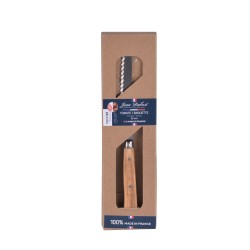 Couteau à tomate 1920 en inox et bois d'olivier 11 cm