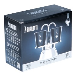 Set mini induction 2 tasses noir