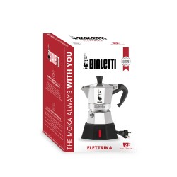 Cafetière Italienne Moka Express I love coffee 2 tasses Inox