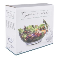 Saladier 32 cm + couverts