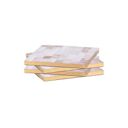 Coffret de 4 dessous de verre Posidonie