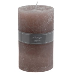 Bougie maxi cylindre taupe...