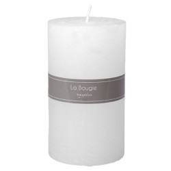 Bougie maxi cylindre blanc...