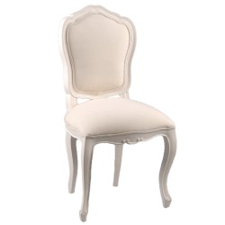 Chaise Apolline blanche en...