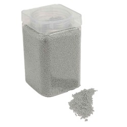 Mini billes argentées boite de 2 kg