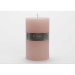 Bougie maxi cylindre rose...