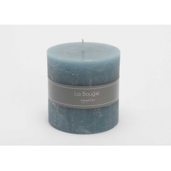 Bougie bleu 10x10 cm (lot...