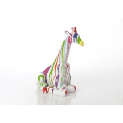 Girafe couchée Trash