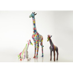 Girafe couchée Trash