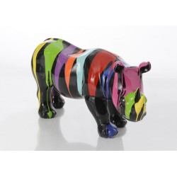 Rhino TRASH  37x101x49 cm Noir