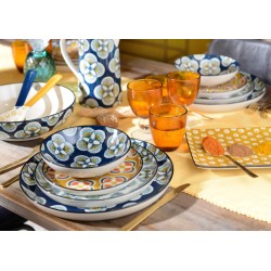 Assiette creuse imany 19 cm - 5 dont 1 offerte (lot de 6)
